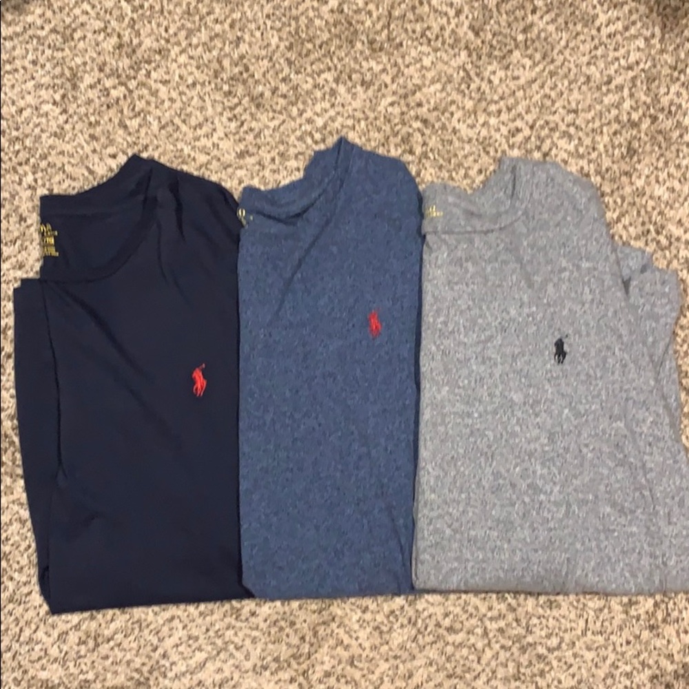 Ralph Lauren Long Sleeve Shirt Bundle - 3